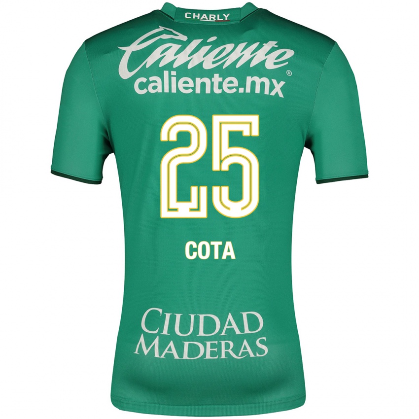 Mujer Camiseta Renatta Cota #25 Verde 1ª Equipación 2023/24 La Camisa Chile