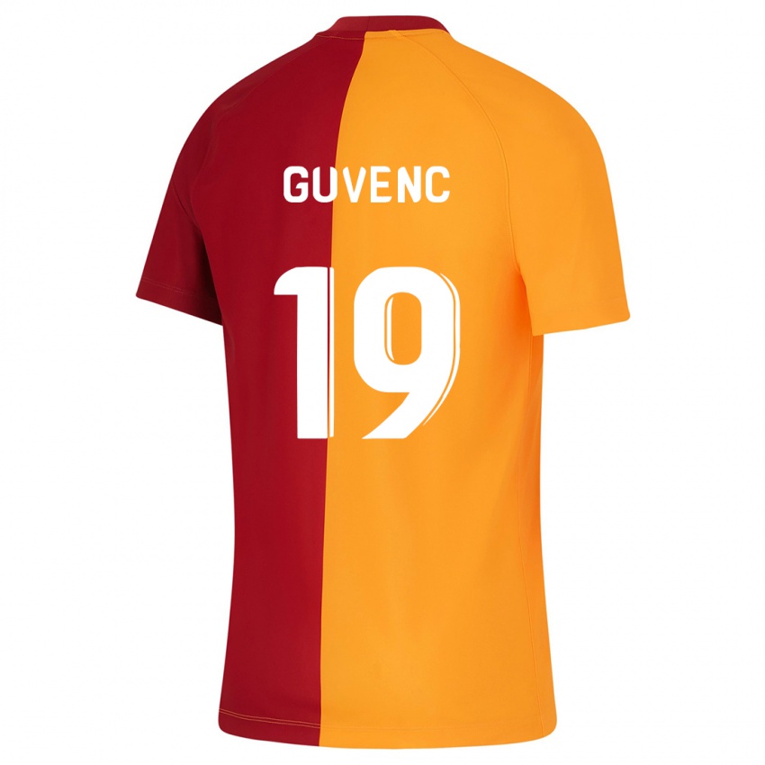 Mujer Camiseta Günay Güvenç #19 Naranja 1ª Equipación 2023/24 La Camisa Chile