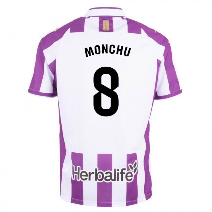 Mujer Camiseta Monchu #8 Morado 1ª Equipación 2023/24 La Camisa Chile