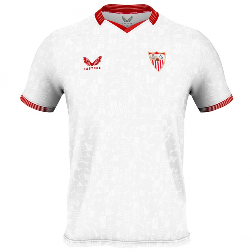 Mujer Camiseta José Antonio Bozada #11 Blanco 1ª Equipación 2023/24 La Camisa Chile