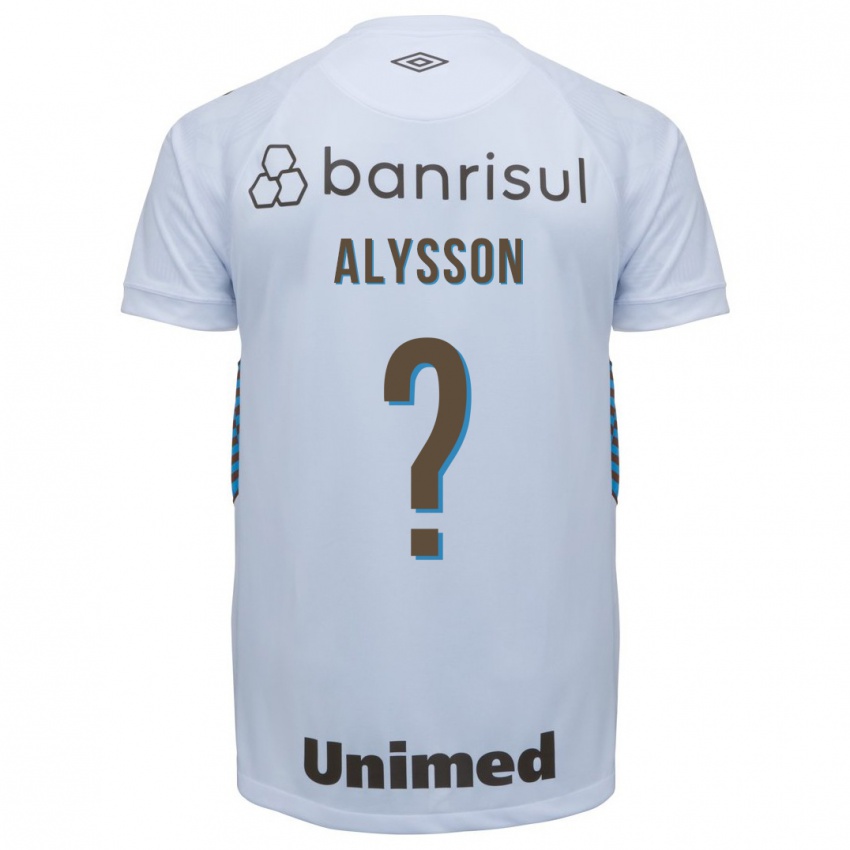 Mujer Camiseta Alysson #0 Blanco 2ª Equipación 2023/24 La Camisa Chile