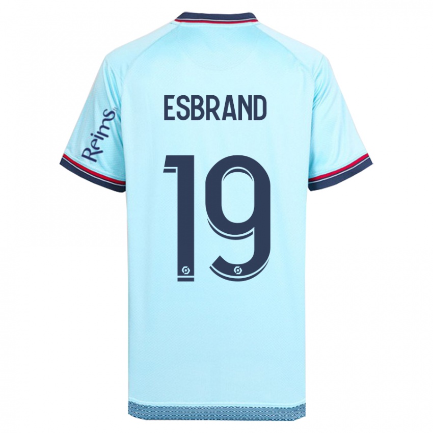 Mujer Camiseta Josh Wilson-Esbrand #19 Cielo Azul 2ª Equipación 2023/24 La Camisa Chile