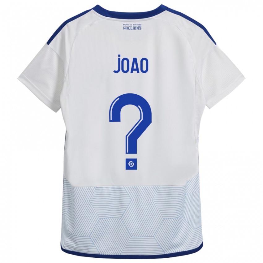 Mujer Camiseta Tchoula Joâo #0 Blanco 2ª Equipación 2023/24 La Camisa Chile