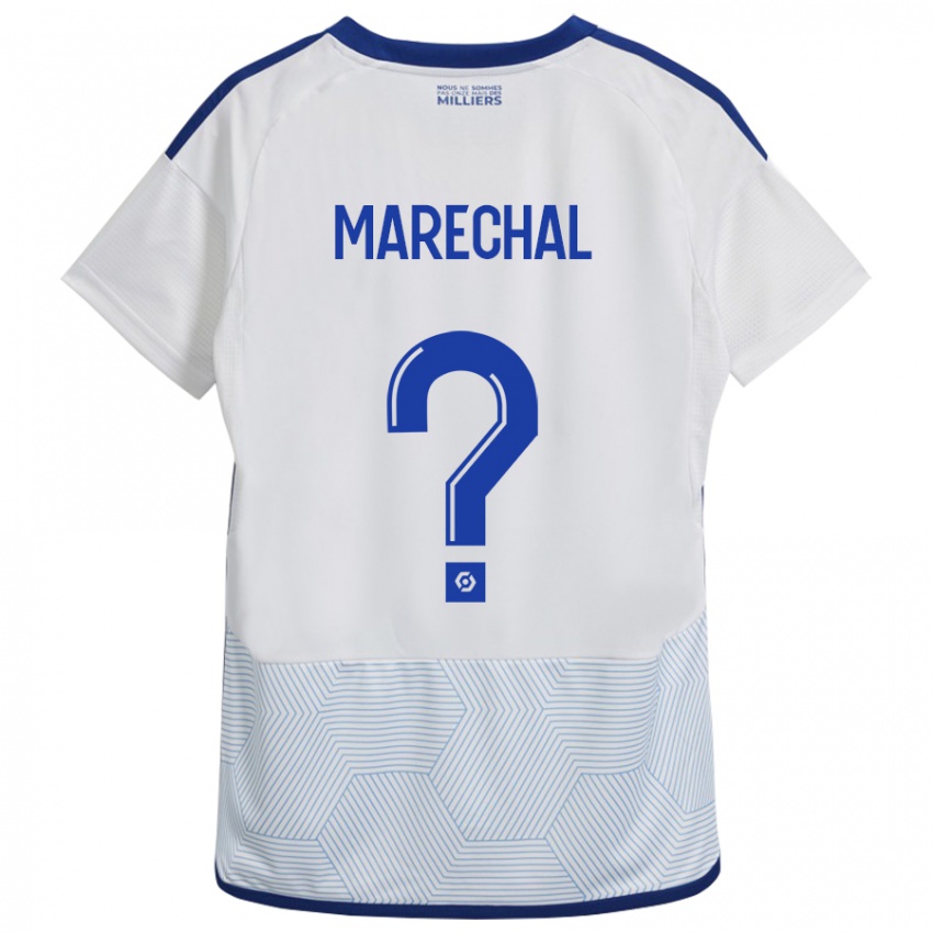 Mujer Camiseta Max Marechal #0 Blanco 2ª Equipación 2023/24 La Camisa Chile