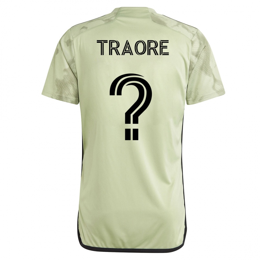 Mujer Camiseta Mohamed Traore #0 Verde 2ª Equipación 2023/24 La Camisa Chile