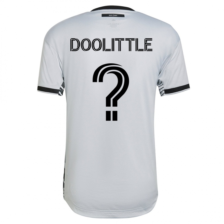 Mujer Camiseta Brooks Doolittle #0 Blanco 2ª Equipación 2023/24 La Camisa Chile