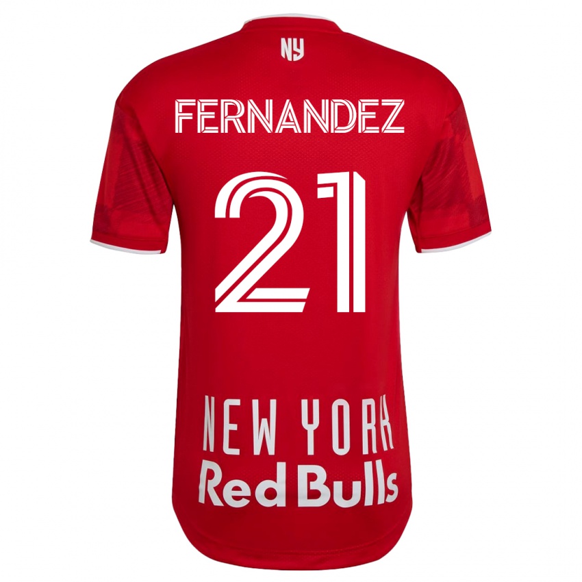 Mujer Camiseta Omir Fernandez #21 Beige-Dorado 2ª Equipación 2023/24 La Camisa Chile