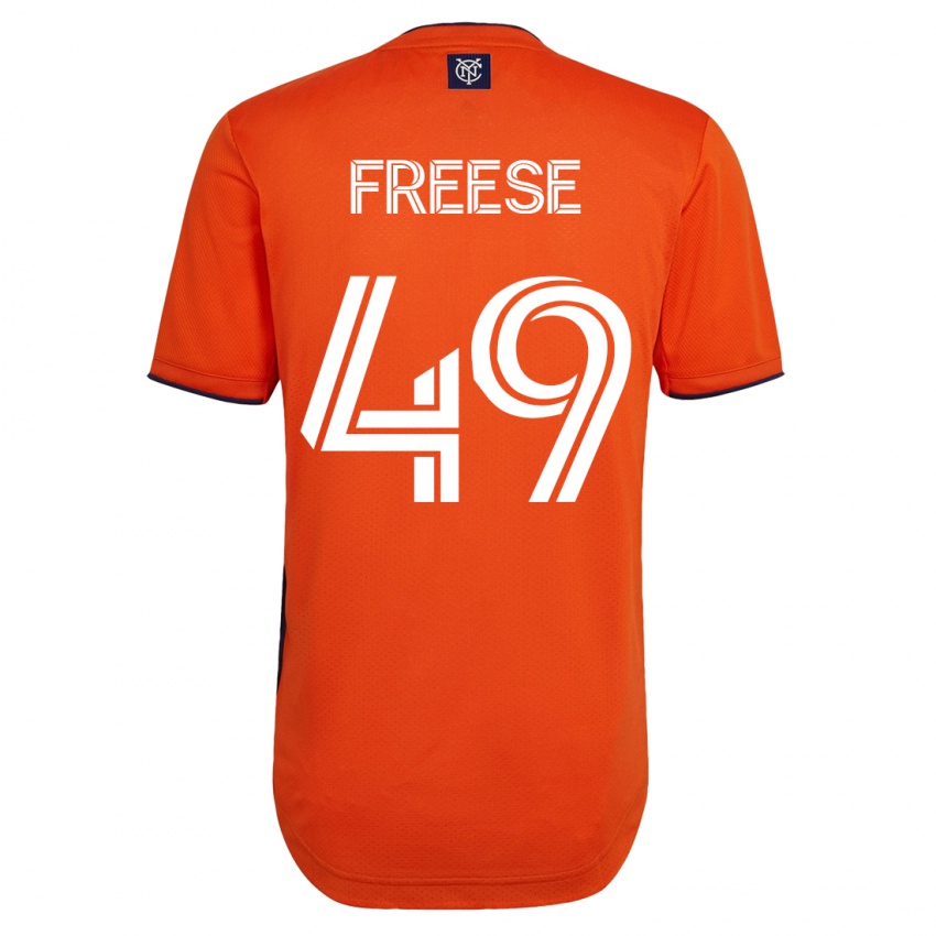Mujer Camiseta Matt Freese #49 Negro 2ª Equipación 2023/24 La Camisa Chile