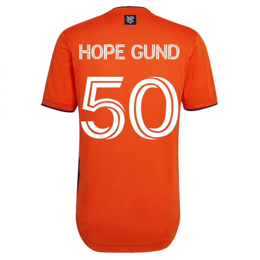 Mujer Camiseta Kofi Hope-Gund #50 Negro 2ª Equipación 2023/24 La Camisa Chile