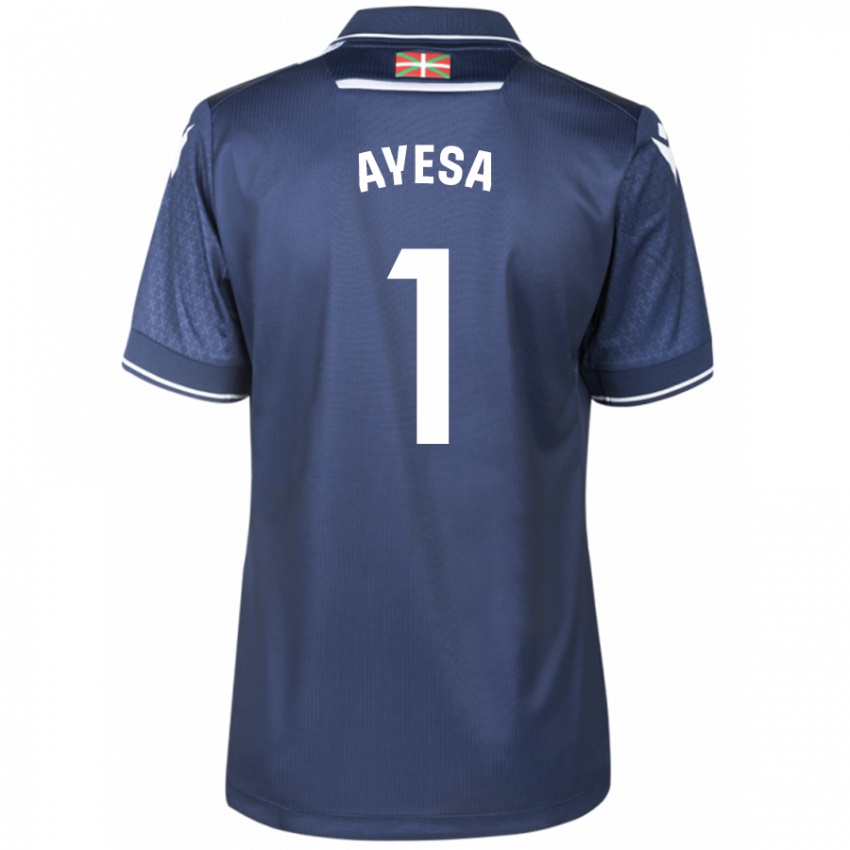 Mujer Camiseta Gaizka Ayesa #1 Armada 2ª Equipación 2023/24 La Camisa Chile