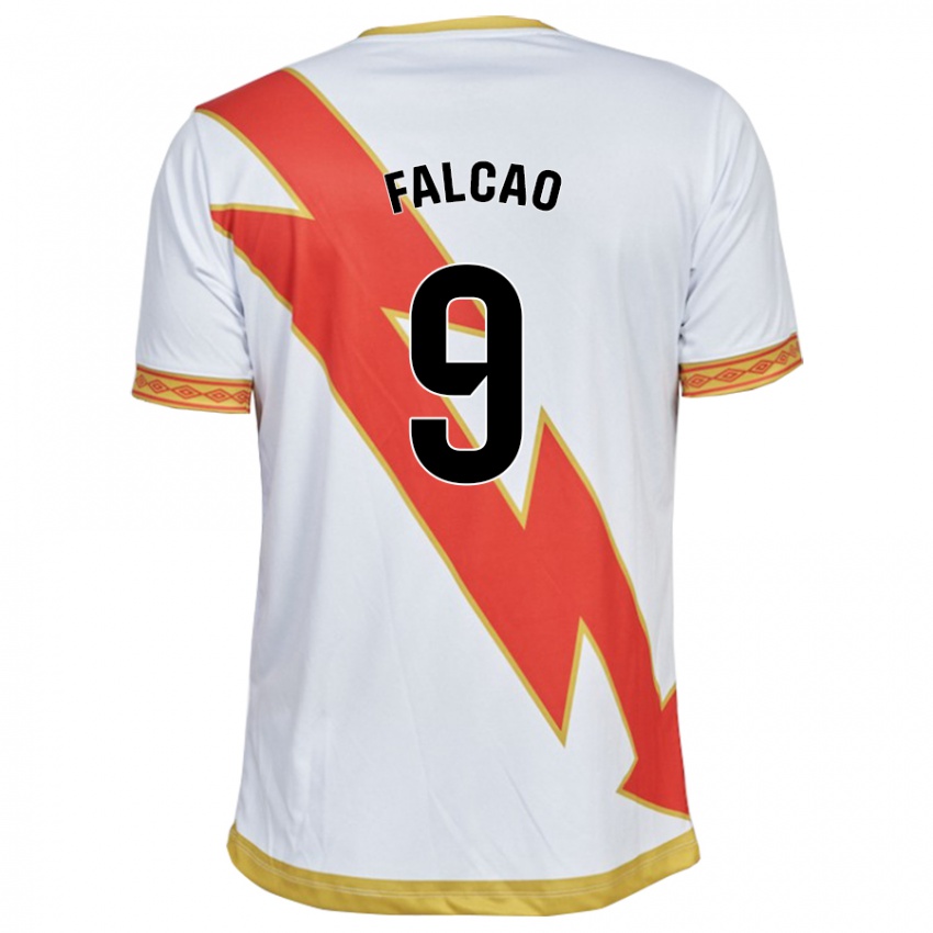 Niño Camiseta Radamel Falcao #9 Blanco 1ª Equipación 2023/24 La Camisa Chile