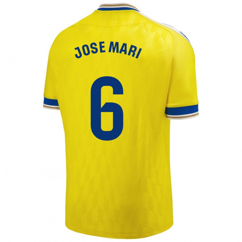 Niño Camiseta José Mari #6 Amarillo 1ª Equipación 2023/24 La Camisa Chile
