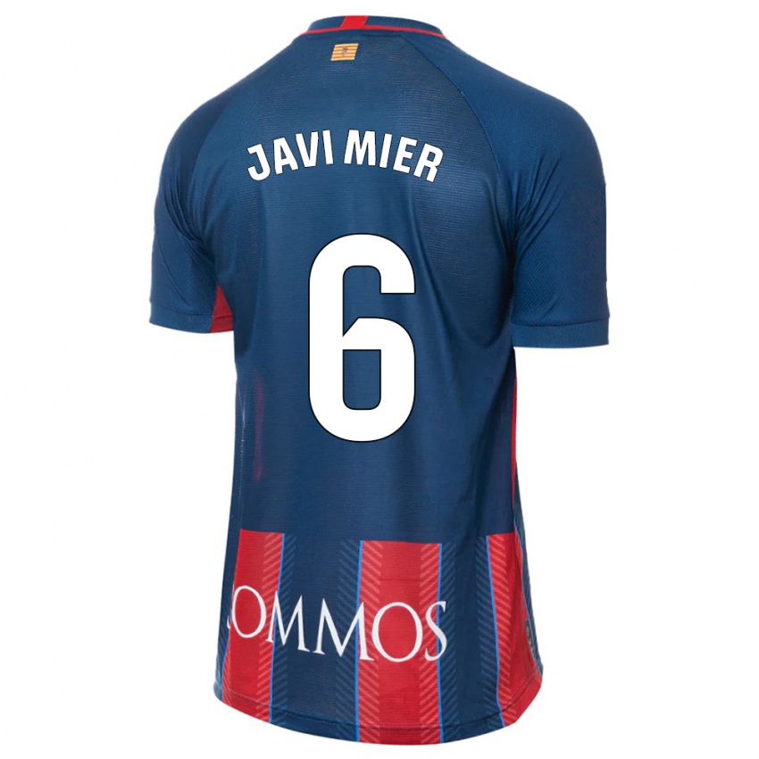 Niño Camiseta Javi Mier #6 Armada 1ª Equipación 2023/24 La Camisa Chile