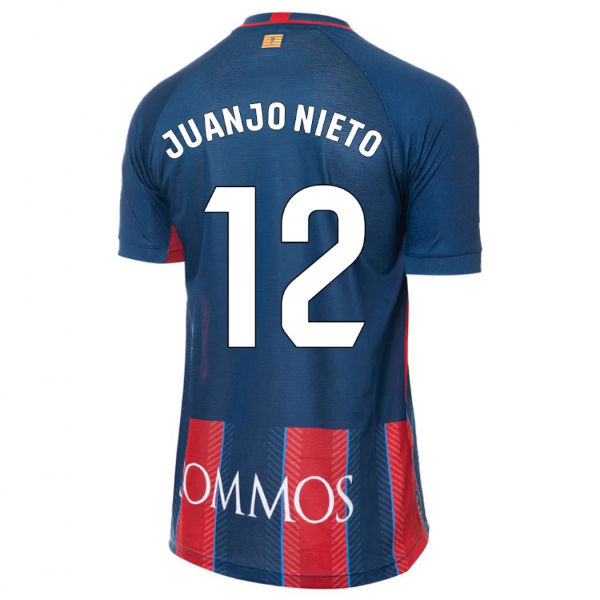 Niño Camiseta Juanjo Nieto #12 Armada 1ª Equipación 2023/24 La Camisa Chile