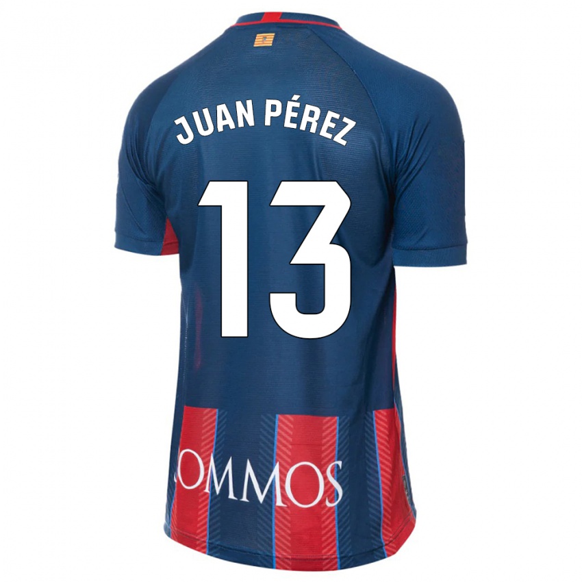 Niño Camiseta Juan Pérez #13 Armada 1ª Equipación 2023/24 La Camisa Chile