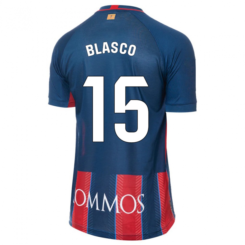 Niño Camiseta Jérémy Blasco #15 Armada 1ª Equipación 2023/24 La Camisa Chile