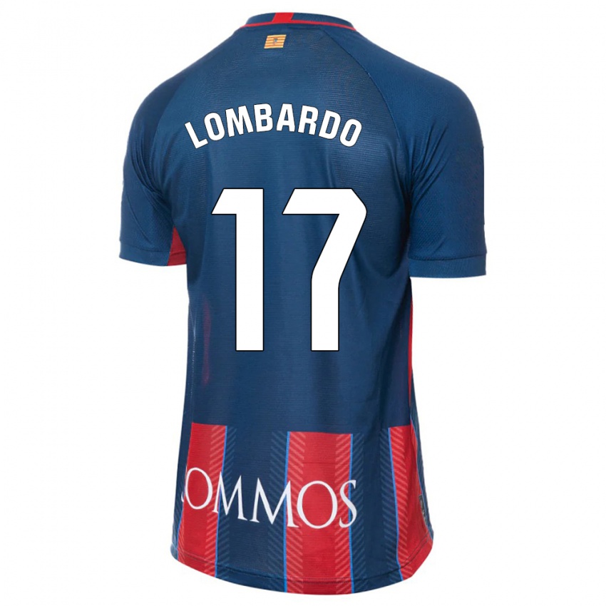 Niño Camiseta Enzo Lombardo #17 Armada 1ª Equipación 2023/24 La Camisa Chile
