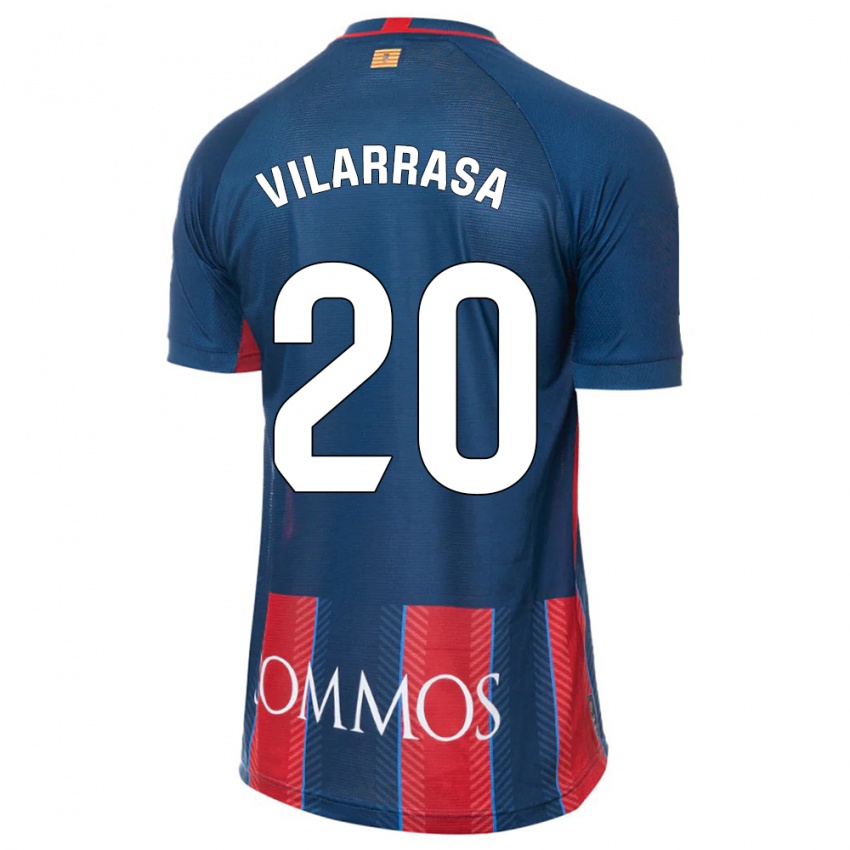 Niño Camiseta Ignasi Vilarrasa #20 Armada 1ª Equipación 2023/24 La Camisa Chile