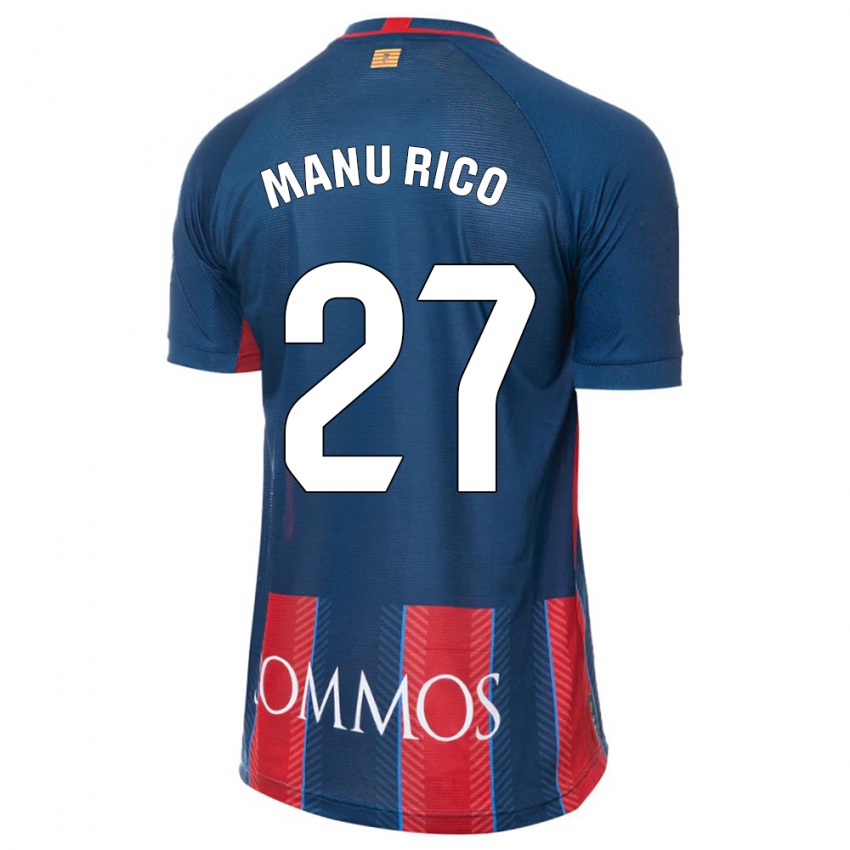 Niño Camiseta Manu Rico #27 Armada 1ª Equipación 2023/24 La Camisa Chile