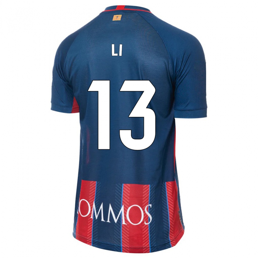 Niño Camiseta Changyi Li #13 Armada 1ª Equipación 2023/24 La Camisa Chile