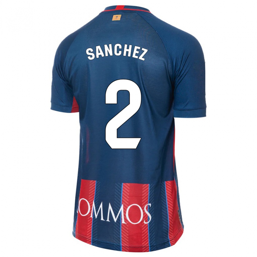 Niño Camiseta Paz Sánchez #2 Armada 1ª Equipación 2023/24 La Camisa Chile