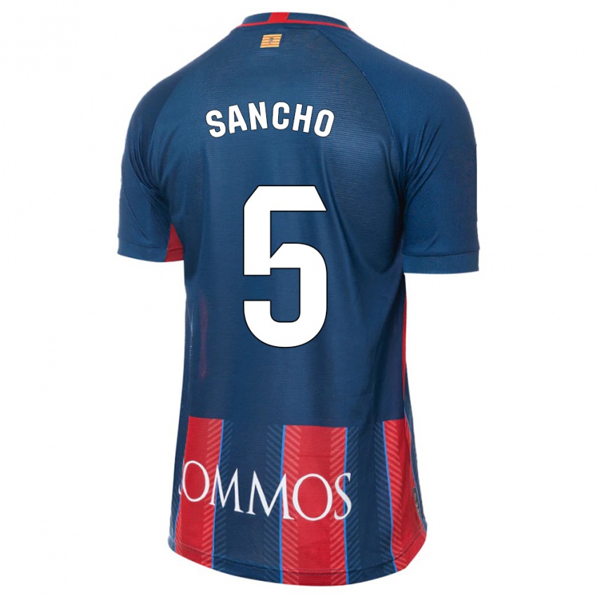 Niño Camiseta Esther Sancho #5 Armada 1ª Equipación 2023/24 La Camisa Chile