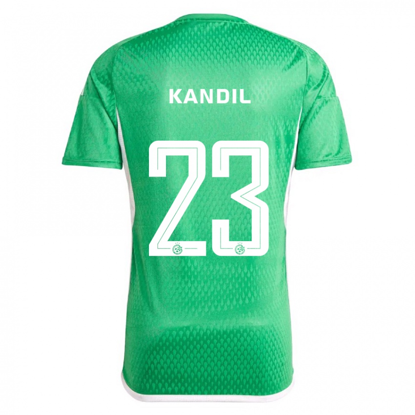 Niño Camiseta Maor Kandil #23 Blanco Azul 1ª Equipación 2023/24 La Camisa Chile