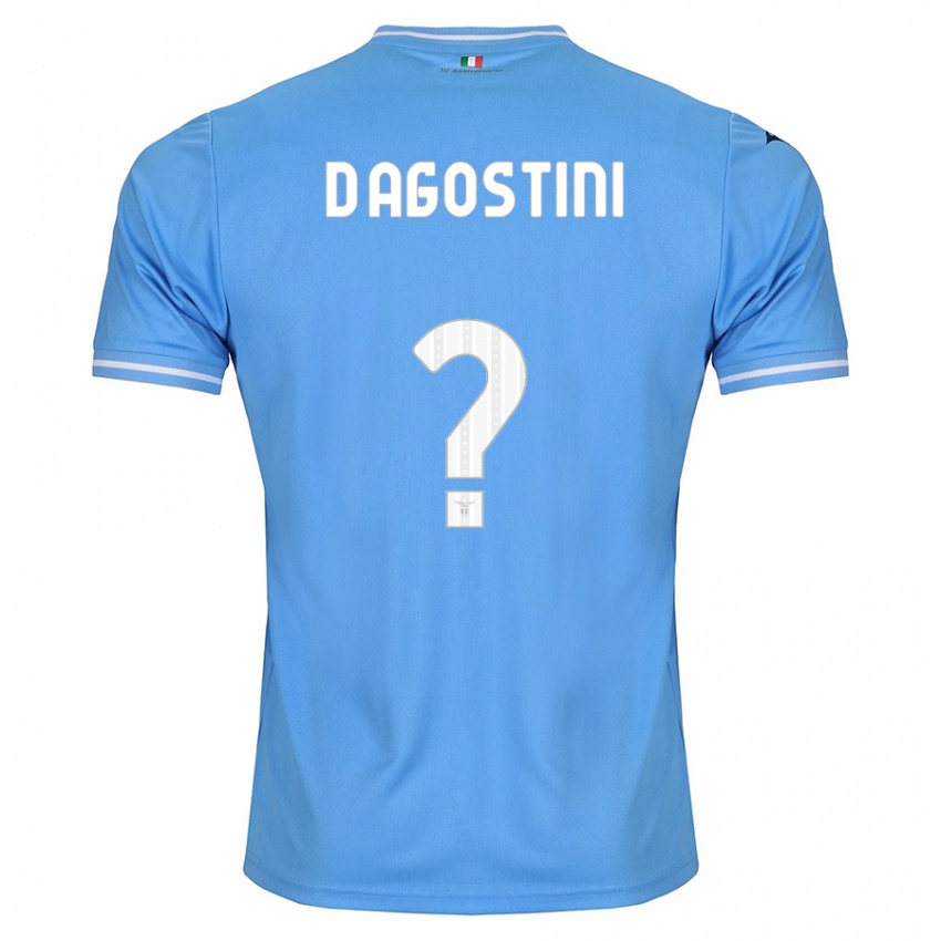 Niño Camiseta Stefano D'agostini #0 Azul 1ª Equipación 2023/24 La Camisa Chile