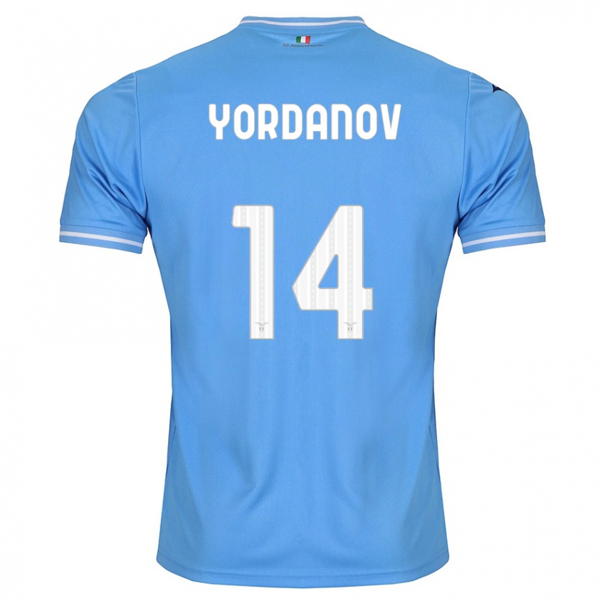 Niño Camiseta Damyan Yordanov #14 Azul 1ª Equipación 2023/24 La Camisa Chile