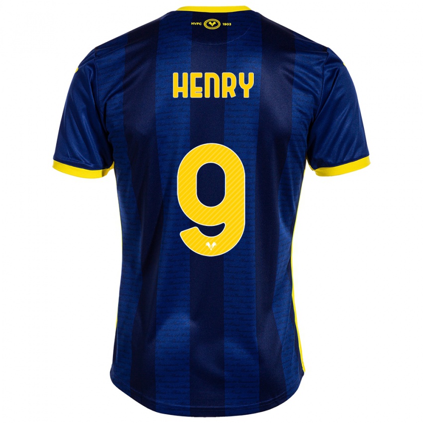 Niño Camiseta Thomas Henry #9 Armada 1ª Equipación 2023/24 La Camisa Chile