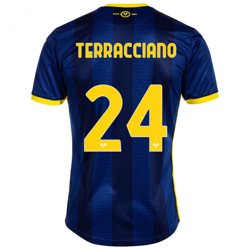 Niño Camiseta Filippo Terracciano #24 Armada 1ª Equipación 2023/24 La Camisa Chile