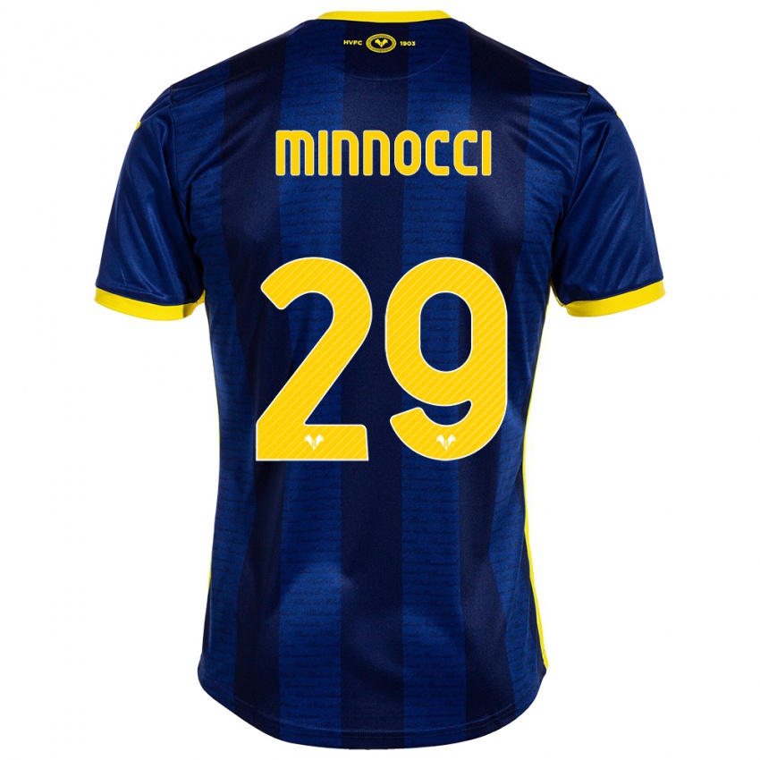 Niño Camiseta Valerio Minnocci #29 Armada 1ª Equipación 2023/24 La Camisa Chile