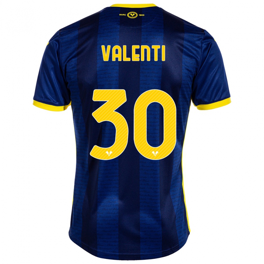 Niño Camiseta Francesco Valenti #30 Armada 1ª Equipación 2023/24 La Camisa Chile