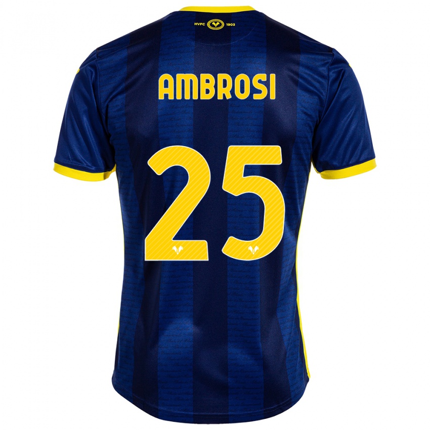 Niño Camiseta Caterina Ambrosi #25 Armada 1ª Equipación 2023/24 La Camisa Chile