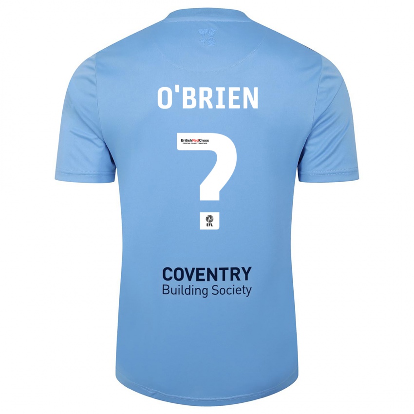 Niño Camiseta Fionn O'brien #0 Cielo Azul 1ª Equipación 2023/24 La Camisa Chile