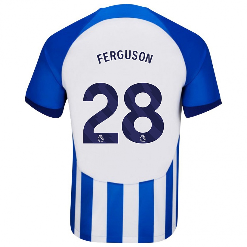 Niño Camiseta Evan Ferguson #28 Azul 1ª Equipación 2023/24 La Camisa Chile