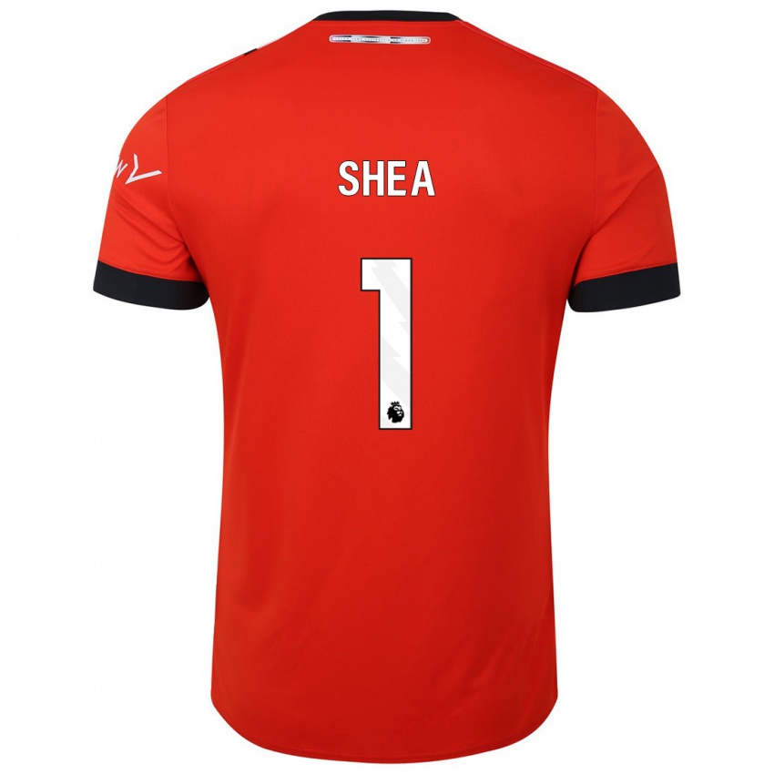 Niño Camiseta James Shea #1 Rojo 1ª Equipación 2023/24 La Camisa Chile