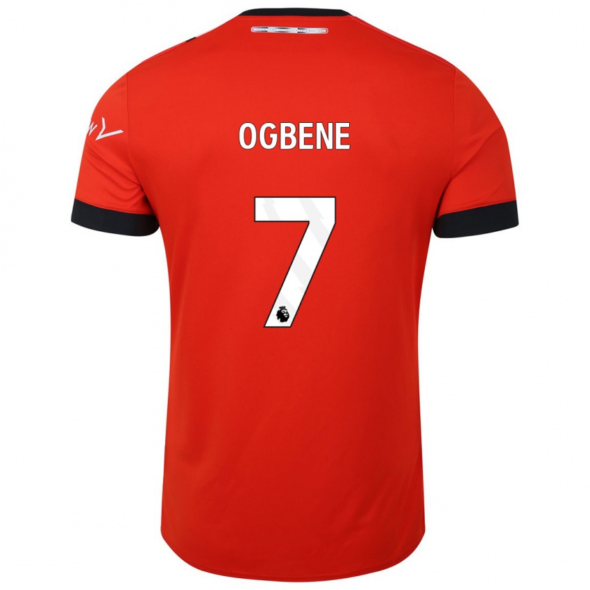 Niño Camiseta Chiedozie Ogbene #7 Rojo 1ª Equipación 2023/24 La Camisa Chile