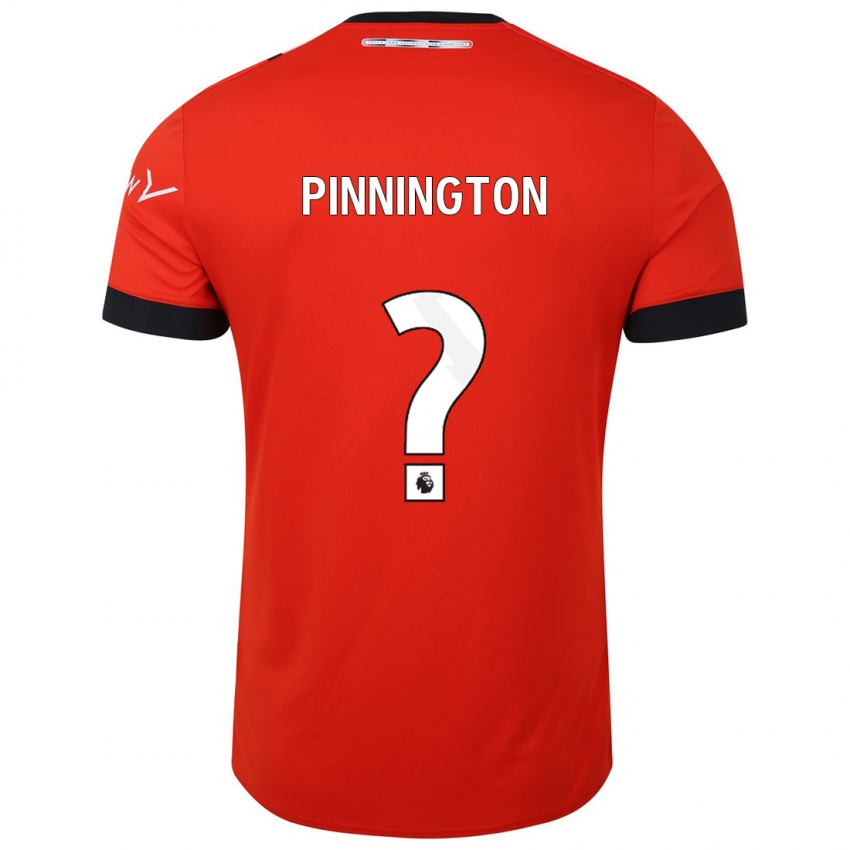 Niño Camiseta Jacob Pinnington #0 Rojo 1ª Equipación 2023/24 La Camisa Chile