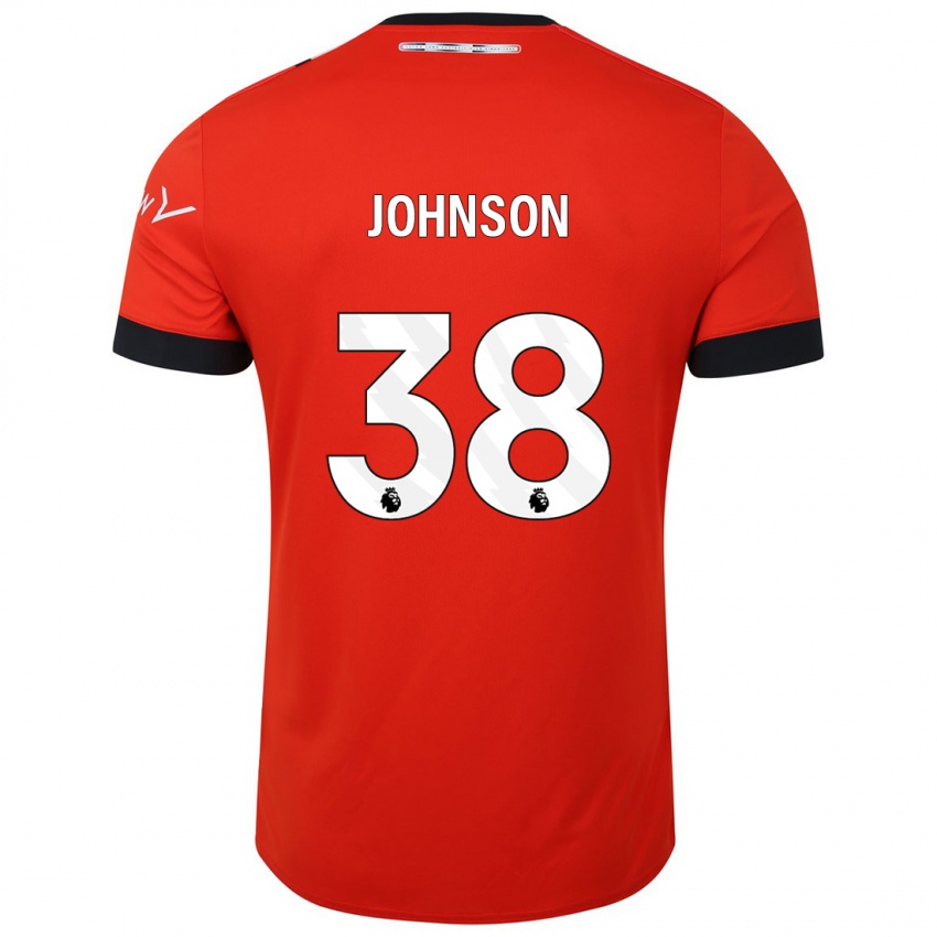 Niño Camiseta Joe Johnson #38 Rojo 1ª Equipación 2023/24 La Camisa Chile