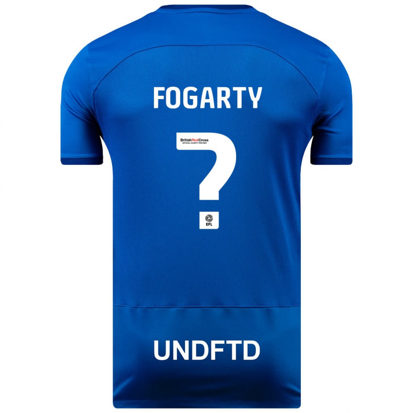 Niño Camiseta Tom Fogarty #0 Azul 1ª Equipación 2023/24 La Camisa Chile