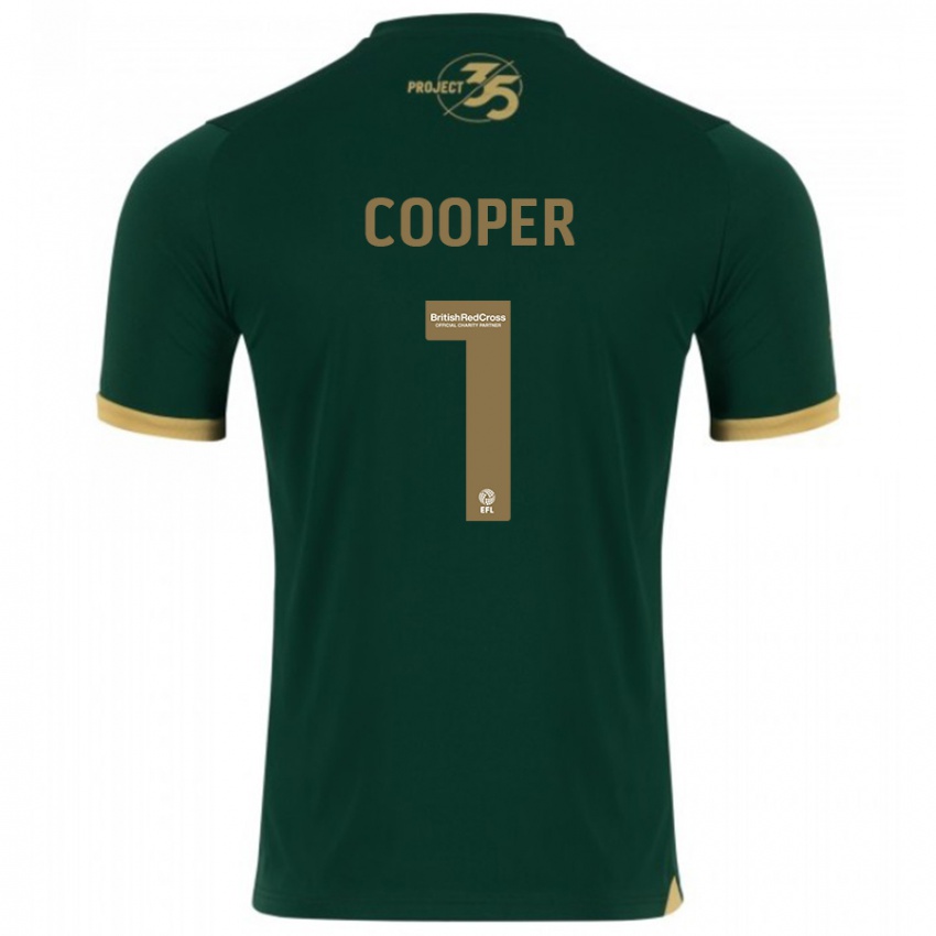 Niño Camiseta Michael Cooper #1 Verde 1ª Equipación 2023/24 La Camisa Chile