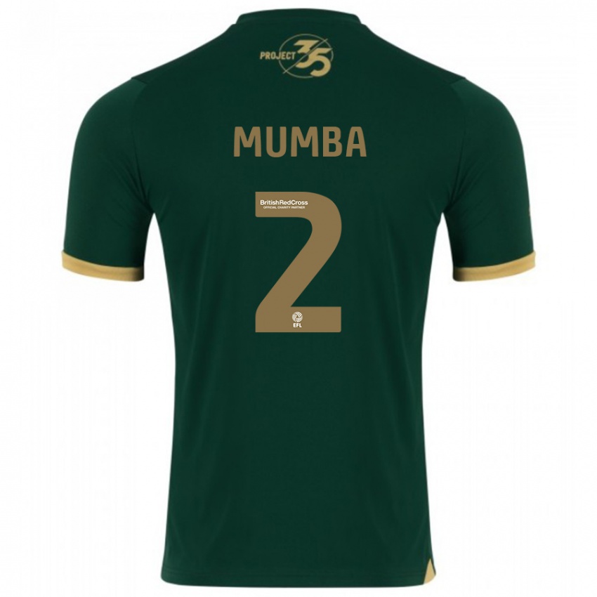 Niño Camiseta Bali Mumba #2 Verde 1ª Equipación 2023/24 La Camisa Chile