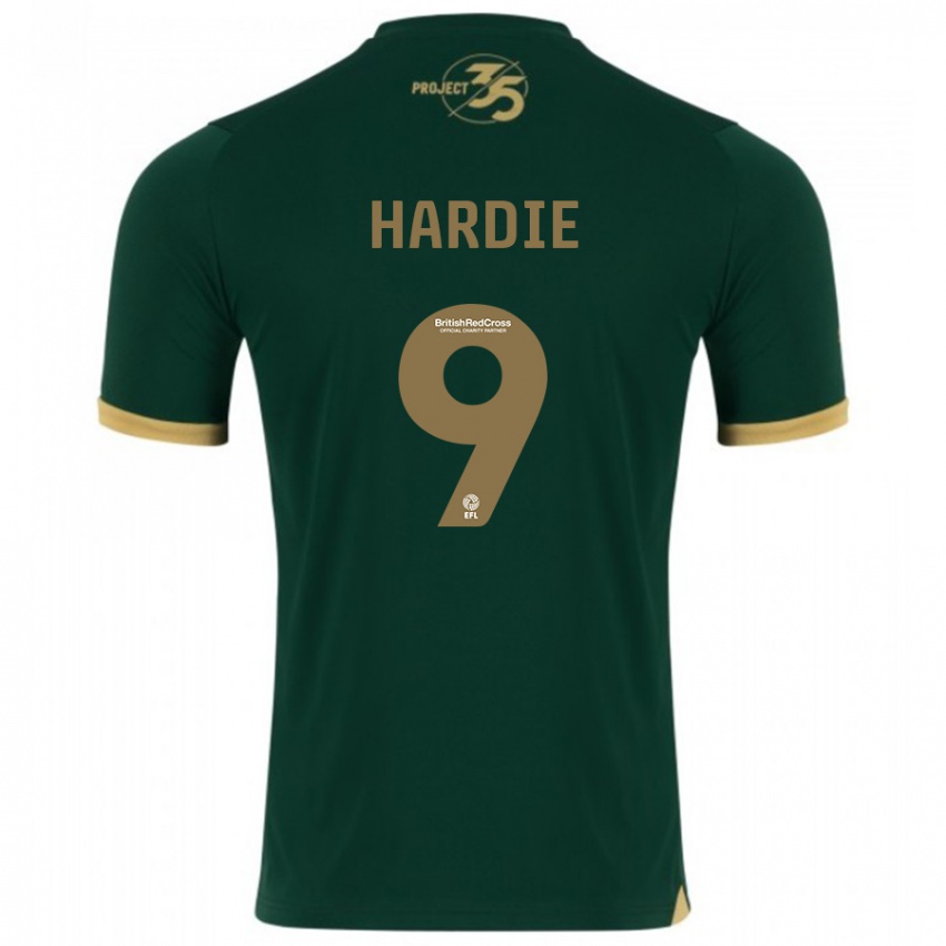 Niño Camiseta Ryan Hardie #9 Verde 1ª Equipación 2023/24 La Camisa Chile