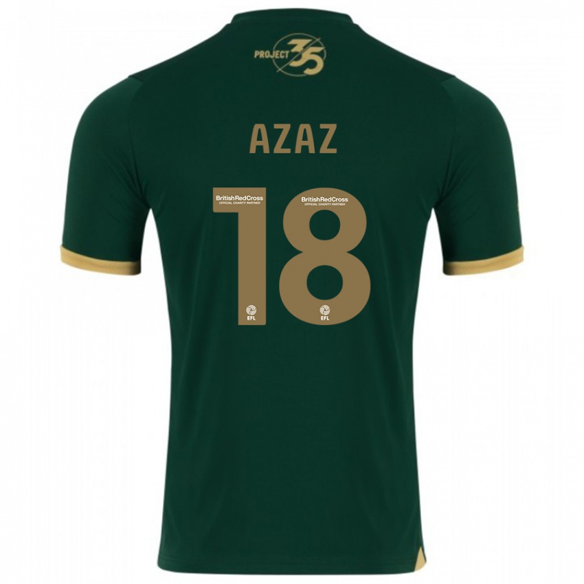 Niño Camiseta Finn Azaz #18 Verde 1ª Equipación 2023/24 La Camisa Chile