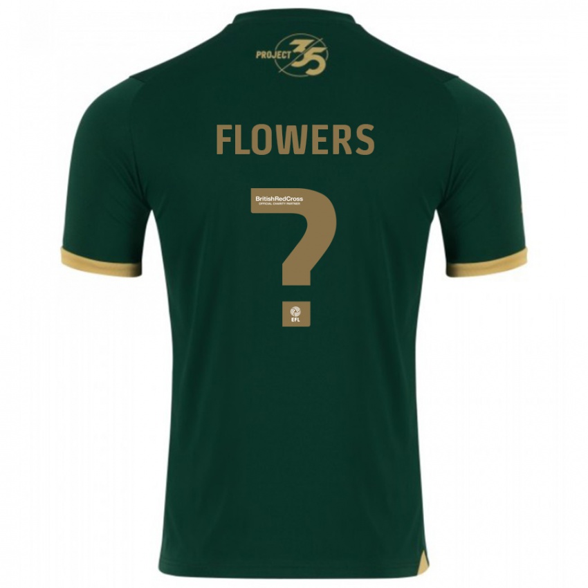 Niño Camiseta Lewis Flowers #0 Verde 1ª Equipación 2023/24 La Camisa Chile