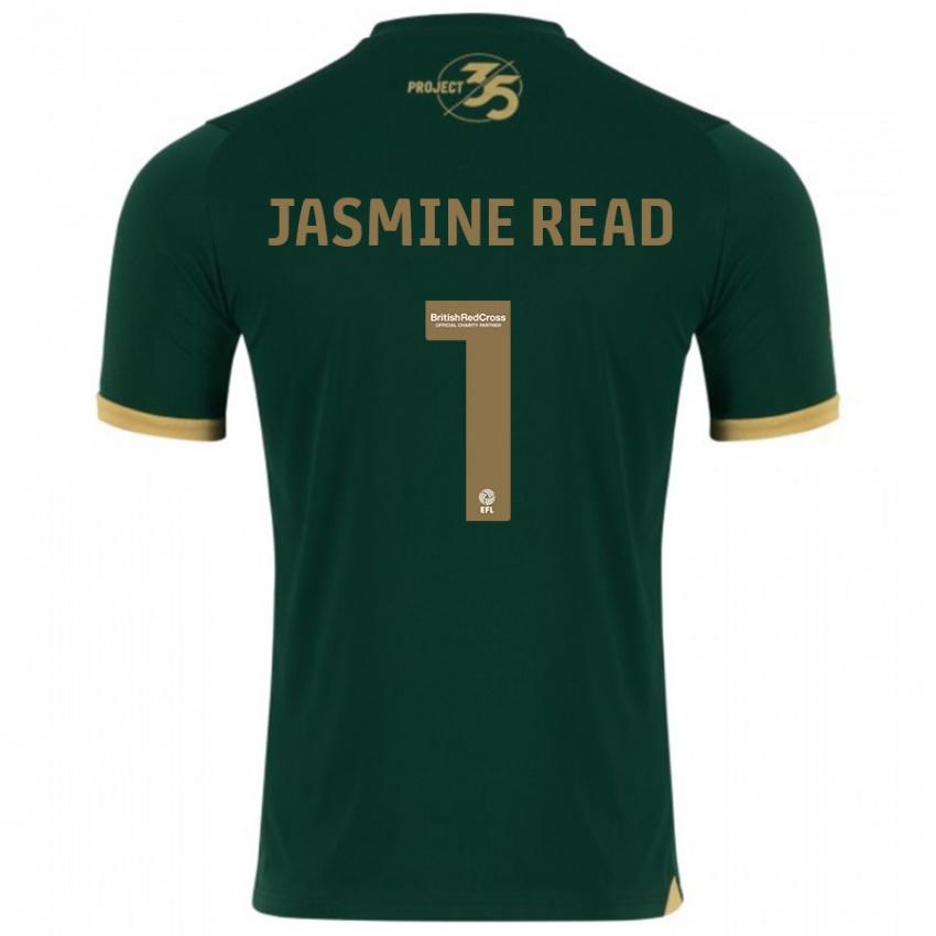 Niño Camiseta Jasmine Read #1 Verde 1ª Equipación 2023/24 La Camisa Chile