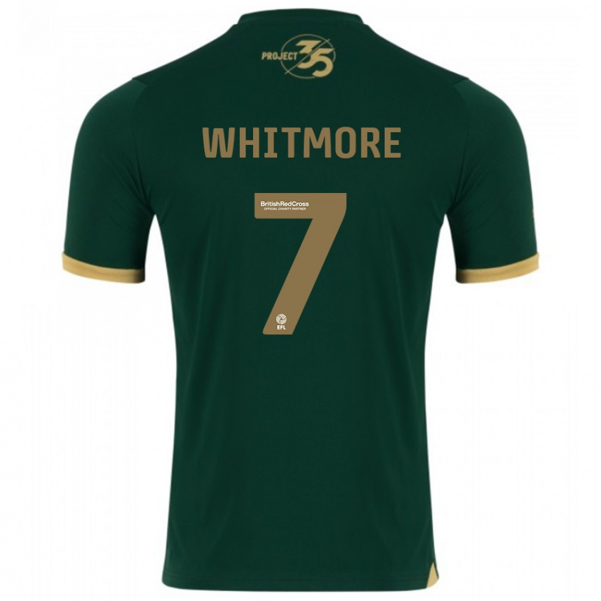 Niño Camiseta Charlotte Whitmore #7 Verde 1ª Equipación 2023/24 La Camisa Chile