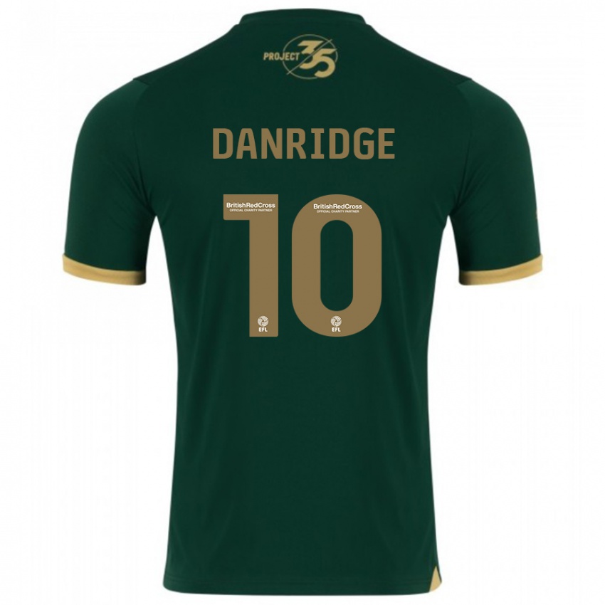 Niño Camiseta Rebecca Danridge #10 Verde 1ª Equipación 2023/24 La Camisa Chile