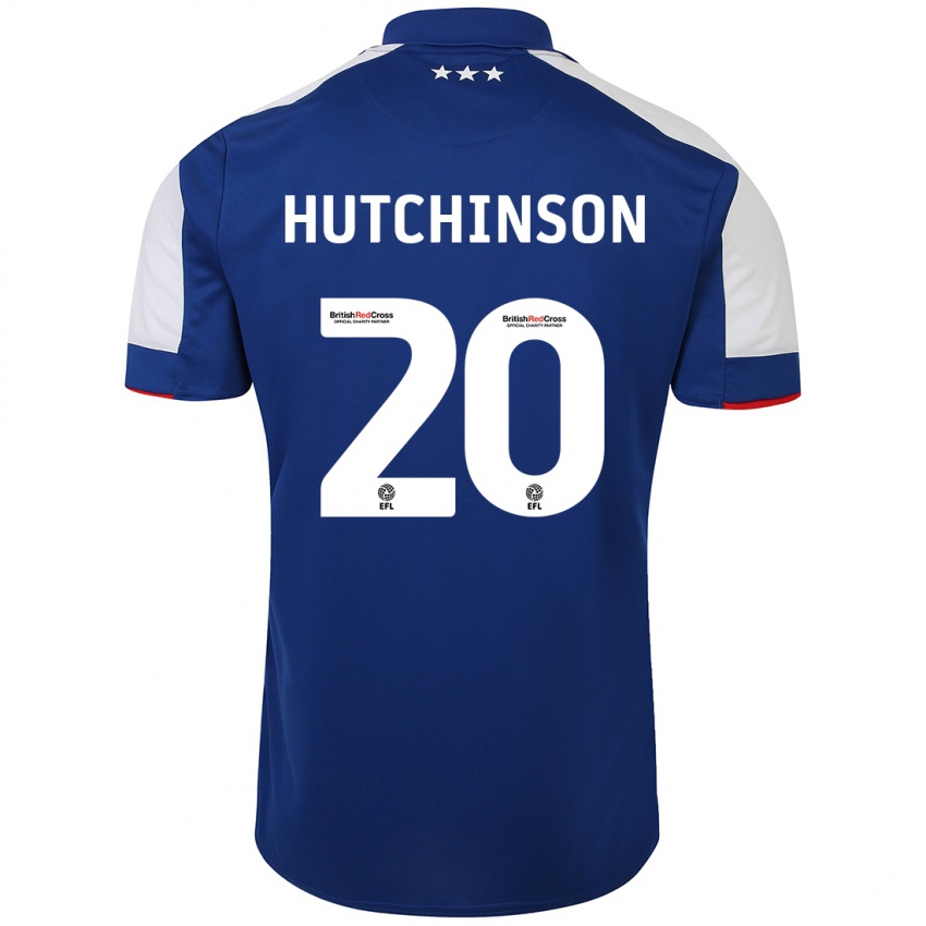 Niño Camiseta Omari Hutchinson #20 Azul 1ª Equipación 2023/24 La Camisa Chile